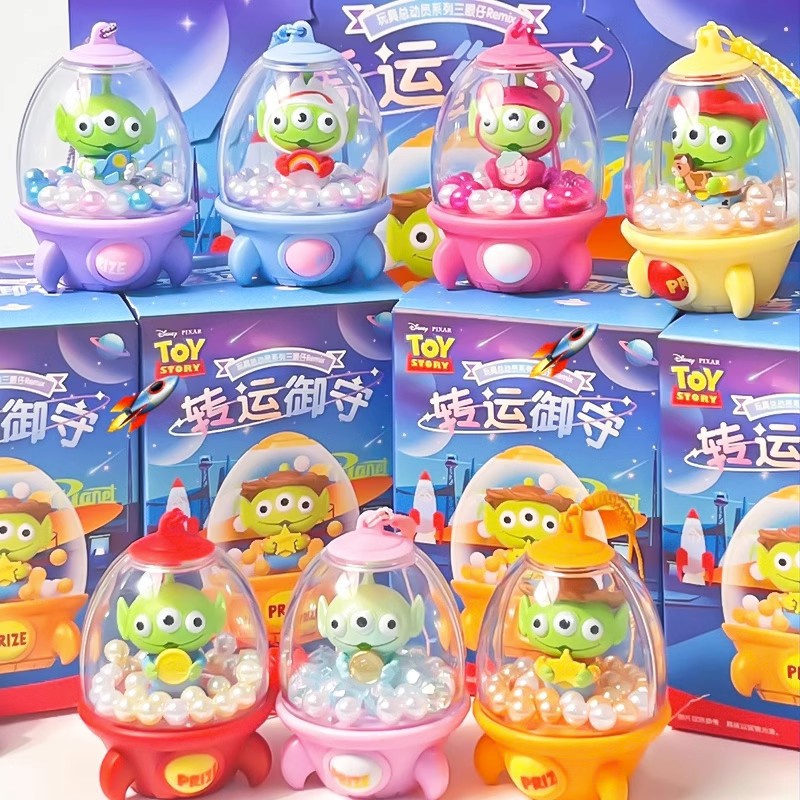 Hàng Mới Về Mô Hình Búp Bê yushou Trong toy story Ba Mắt Trang Trí Bàn Làm Việc