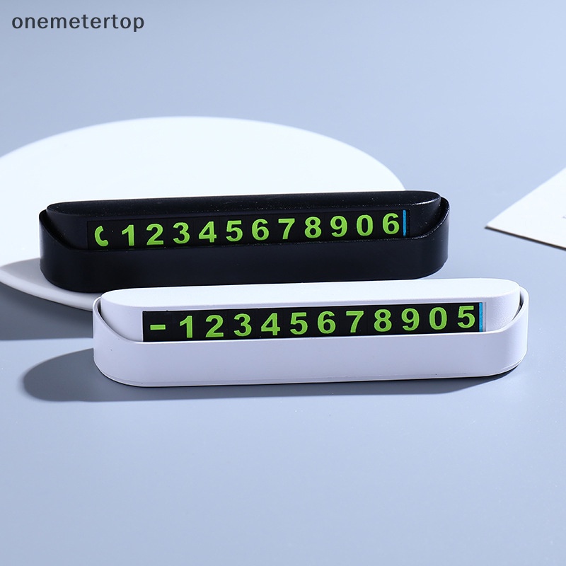 Onemeter Thẻ Ghi Số Điện Thoại Khi Đậu Xe Tạm Thời Màu Dạ Quang