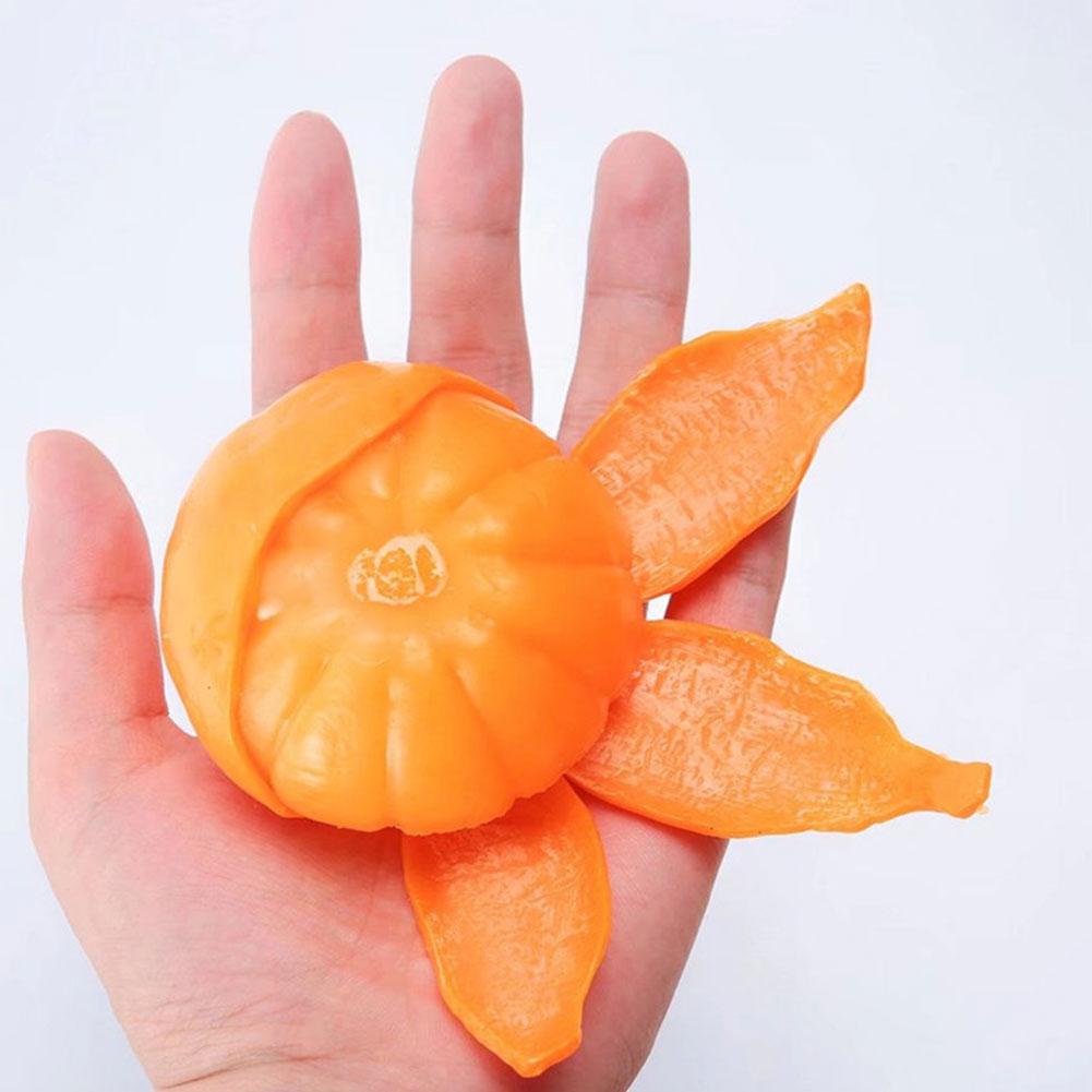 Đồ Chơi Xốp Squishy Giảm stress Hình Lát Cam Dễ Thương Cho Bé