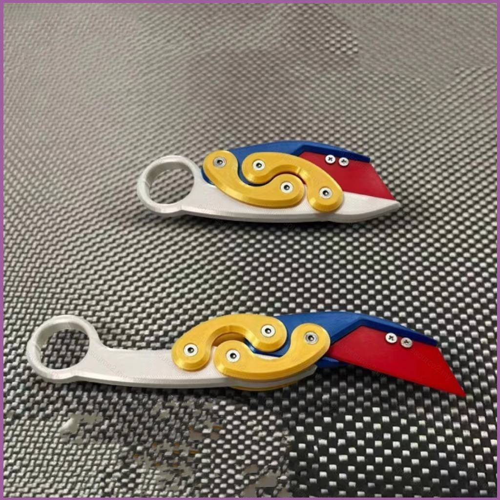 Sq2 Dao Bướm 3d Dạng Móng Vuốt Trọng Lực csgo Đồ Chơi Dao Ấn Biến