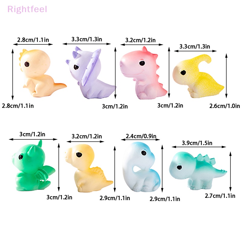 Đồ trang trí Khủng Long Bằng Nhựa resin Trang Trí Tiểu Cảnh Mới