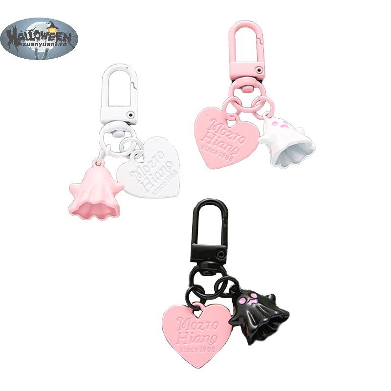 Móc Chìa Khóa Hình Búp Bê Ma Dễ Thương Trang Trí Ba Lô / Túi Xách / Xe Hơi vn