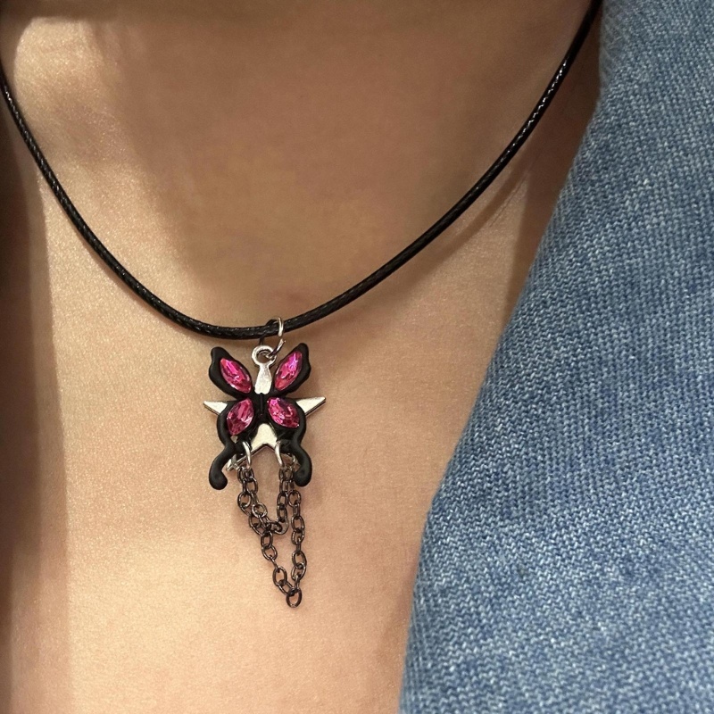 Vòng cổ choker Mặt Hình Ngôi Sao / Bông Hoa / Bướm Độc Đáo Thời Trang Cho Nữ