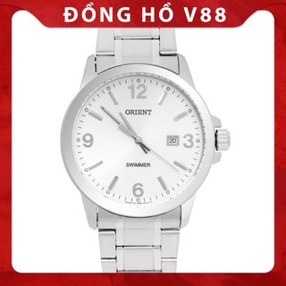 Đồng hồ cơ nam dây da chính hảng - đồng hồ v88