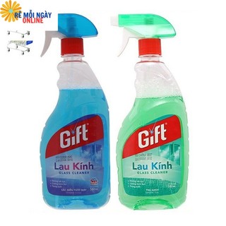 (MỚI) Chai Nước Lau Kính/Lau Bếp Gift 580ml/520ml