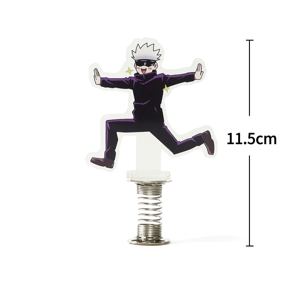 Mô hình Jujutsu Kaisen Chú thuật hồi chiến - Mô hình tượng lò xo lắc đầu Satoru Gojo mica JK09