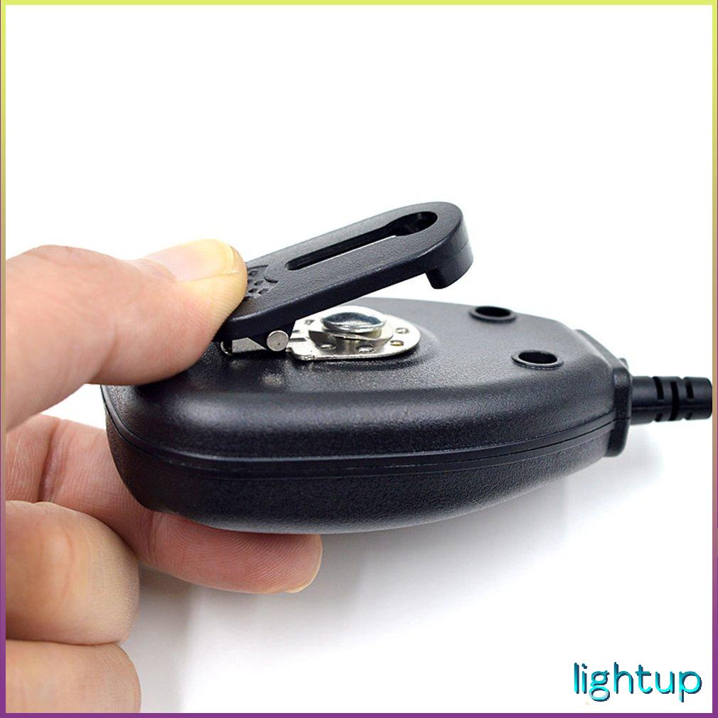 Radio Speaker Mic Microphone Ptt For Portable Two Way Walkie Durable Talkie
