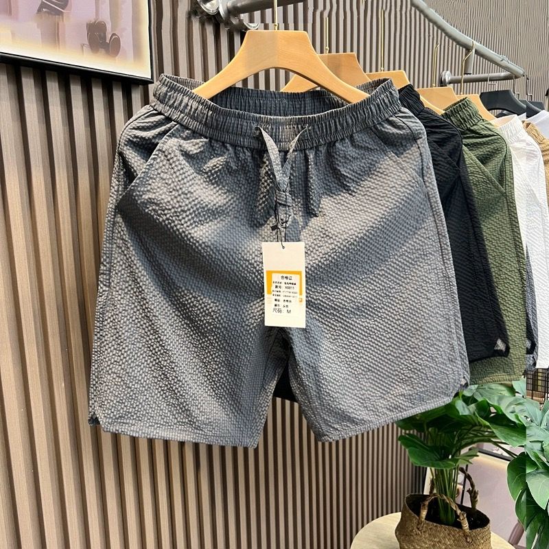 Quần Short Màu Trơn Dáng Rộng Thời Trang Mùa Hè Cho Nam