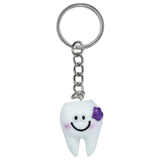Set 10 Móc Khóa Hình Chiếc Răng Dễ Thương
