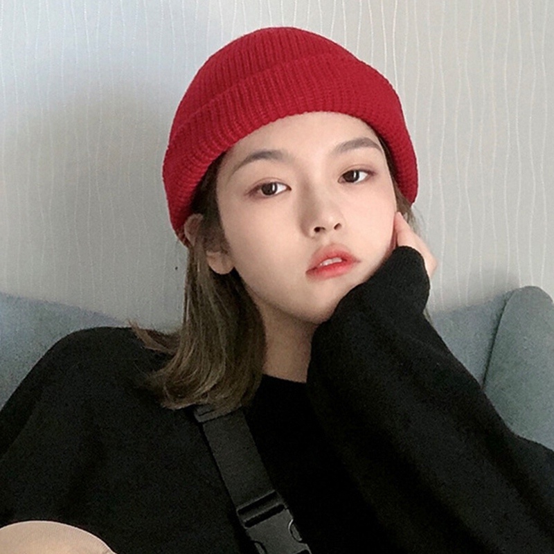 Mũ Len Dệt Kim Giữ Ấm Tai Mùa Đông Cho Cặp Đôi