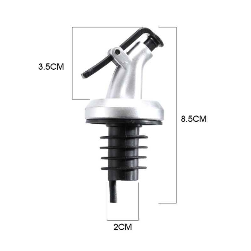 Vòi Rót Rượu Vang Bằng Nhựa Màu Đen