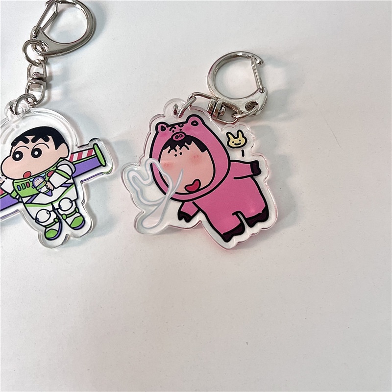 Hoạt Hình Móc Khóa Hình Khủng Long / Quái Vật shin-chan Dễ Thương