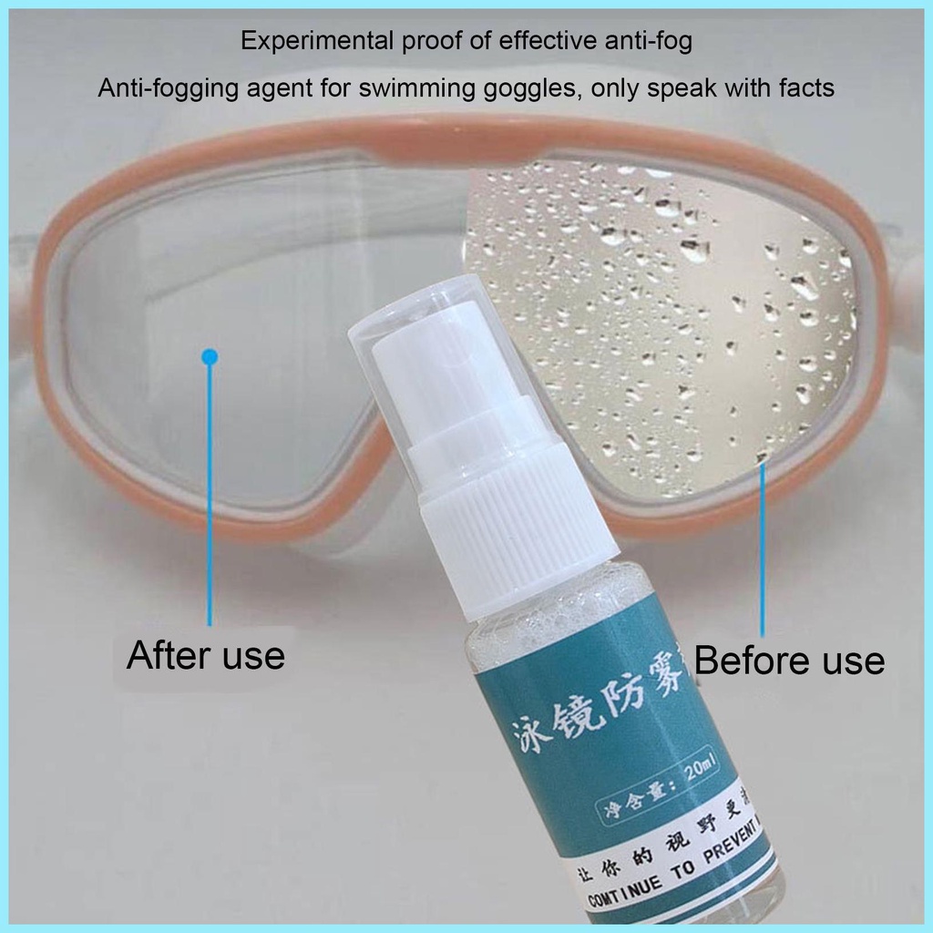 Kính Bơi 20ml Chống Sương Mù Không Xóa Sương Mù Thân Thiện Với Môi Trường tdevn