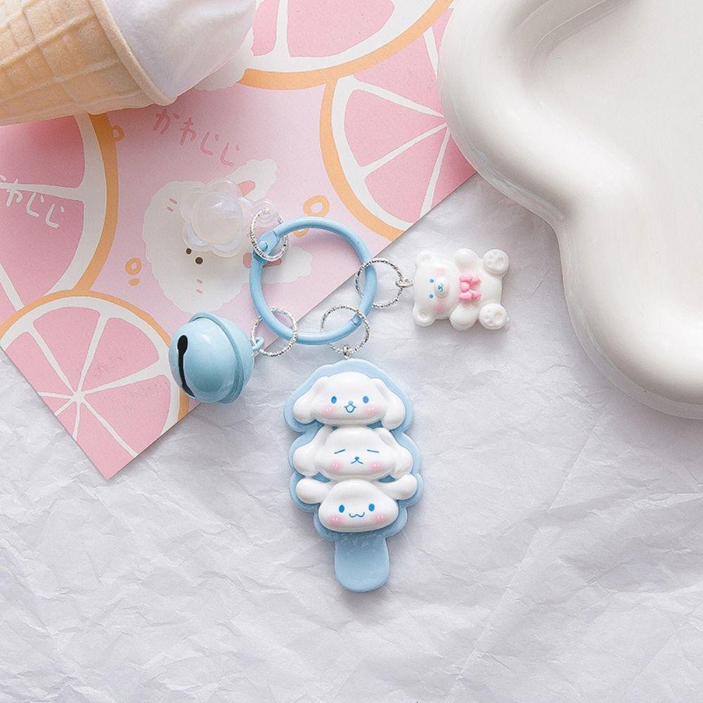 Shanhai my melody Móc Khóa Hoạt Hình diy Cho Điện Thoại / Móc Khóa Hình Kem kuromi melody cinnamoroll