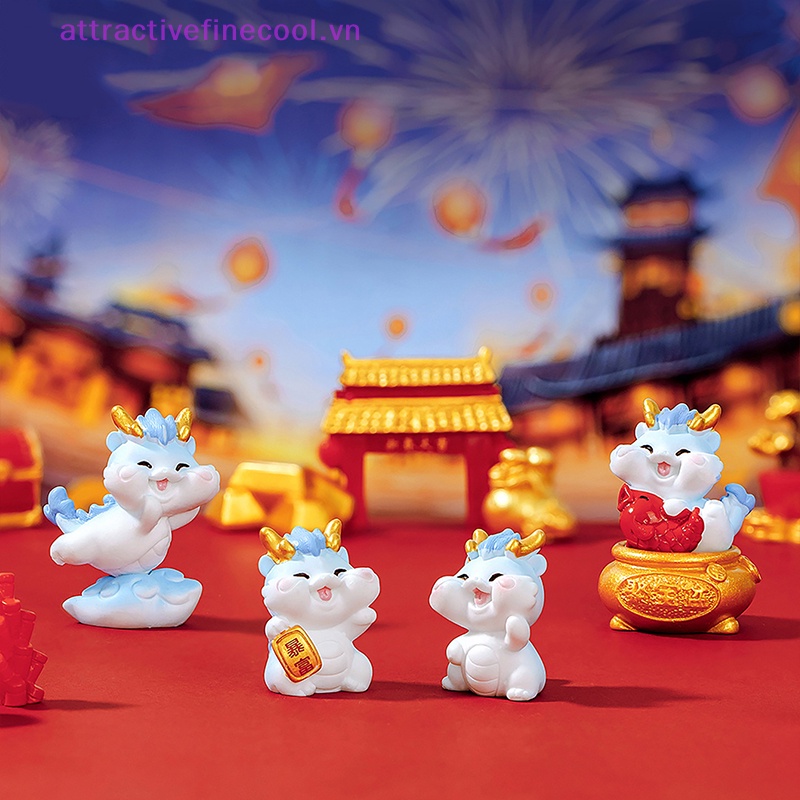 Acvn Tượng Rồng mini Dễ Thương Trang Trí Tiểu Cảnh Nhà Búp Bê