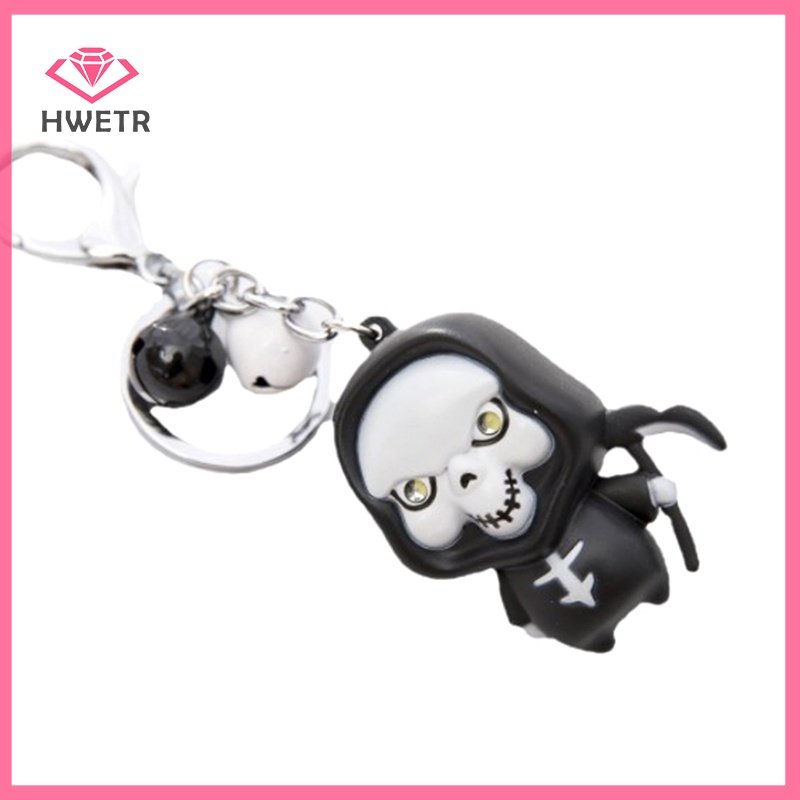 Móc Khóa Hình Ma Có Đèn led Phát Sáng Độc Đáo Mới