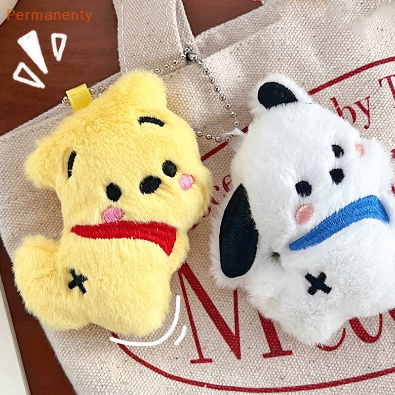 Móc Khóa Hoạt Hình Nhồi Bông Dễ Thương Gấu pachacco straberry Gấu pooh winnie kitty Đáng Yêu Làm Quà Tặng Cho Trẻ Em