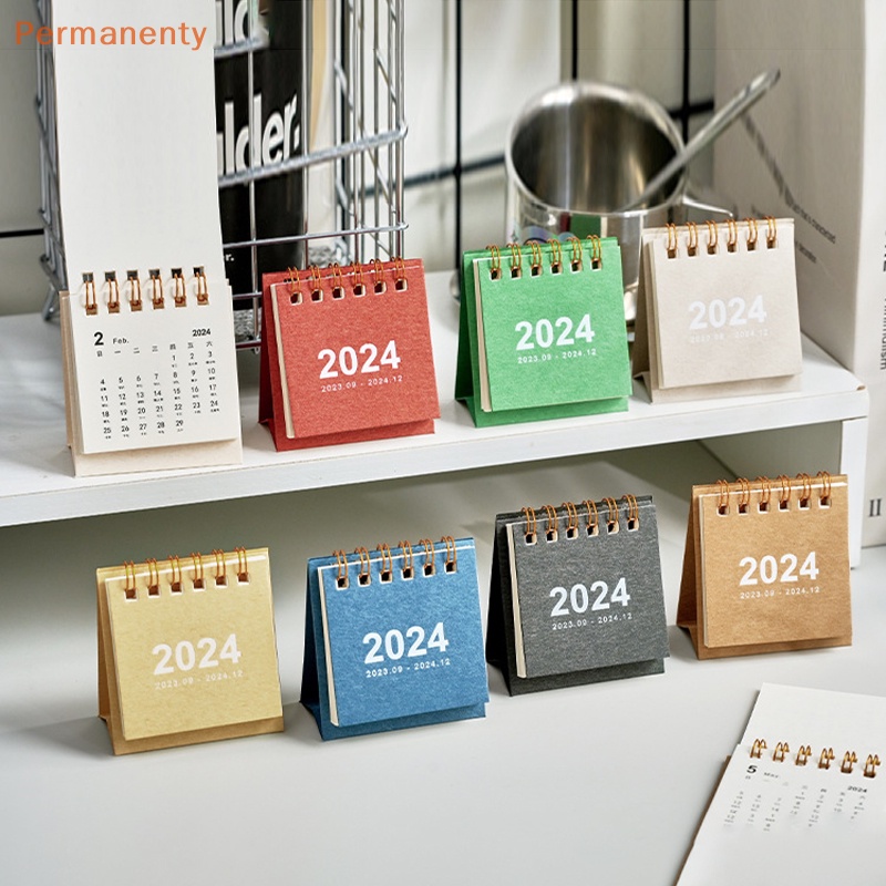 Lịch 2024 mini Để Bàn Trang Trí Văn Phòng / Học Sinh
