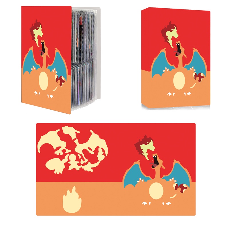 Album Đựng Thẻ Sưu Tầm Bốn Cổng In Hình Pokemon pokémon Cho Bé