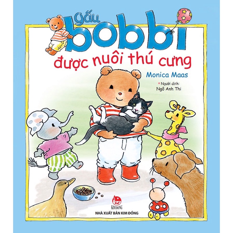 Sách Tranh - Combo 11 cuốn Gấu Bobbi ( Lẻ tập ) - Kim Đồng