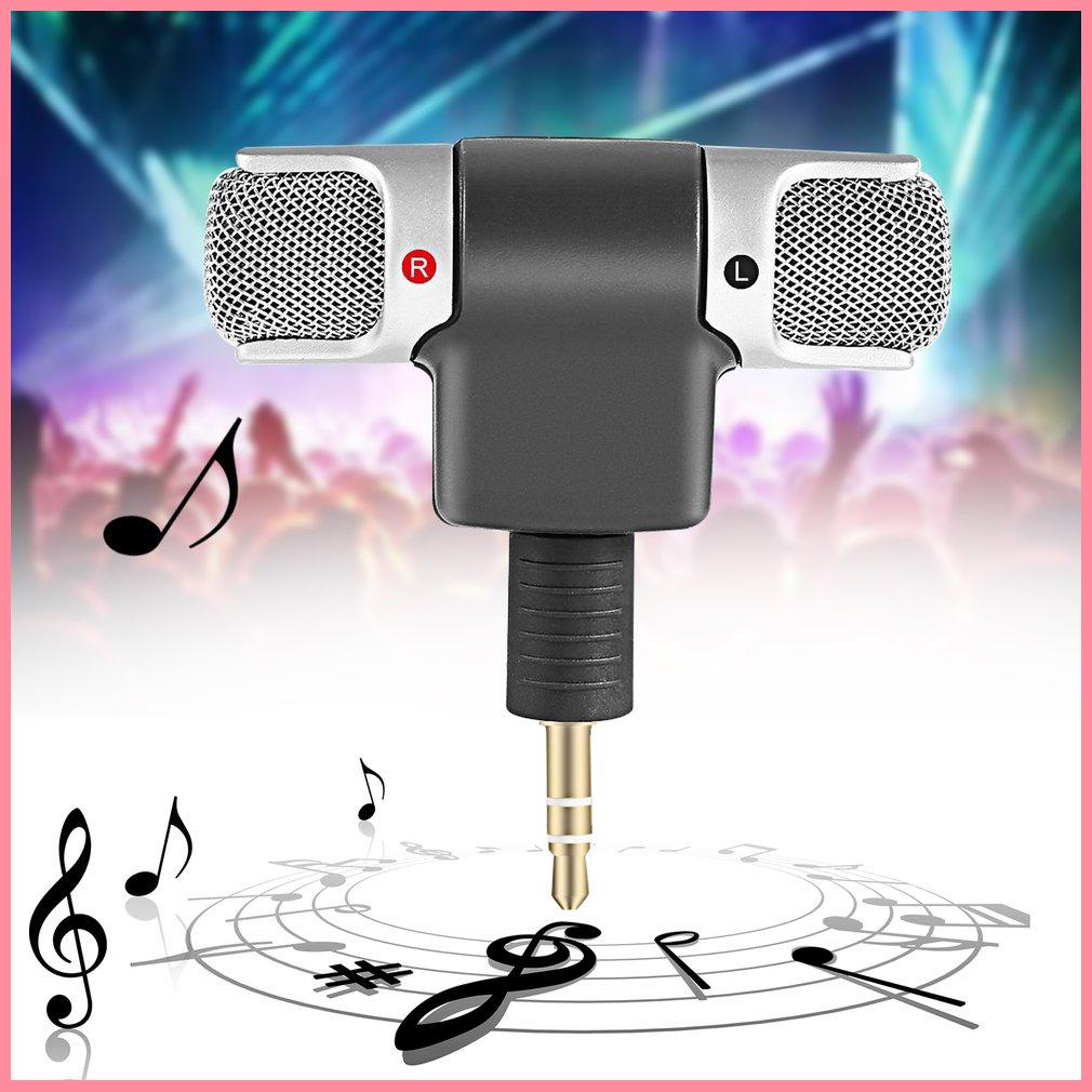 Mini Digital Stereo Microphone Mic 3.5mm Mini Jack PC Laptop Notebook