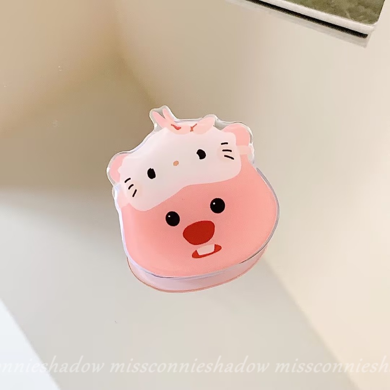 Giá Đỡ Điện Thoại Hình Doremon / stitch / Ếch Xấu Xí Đáng Yêu Thông Dụng Thời Trang