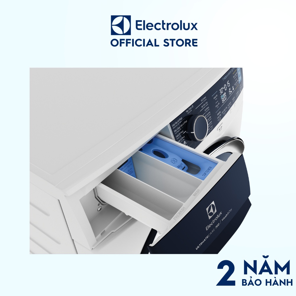 Máy giặt sấy Electrolux 11/7kg EWW1142Q7WB - giặt hơi nước diệt vi khuẩn, giảm nhăn