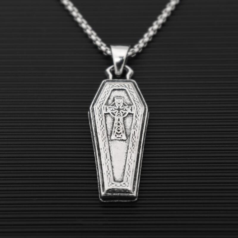 Vòng cổ Mặt Thánh Giá Thời Trang hip hop punk Cổ Điển Dành Cho Nam