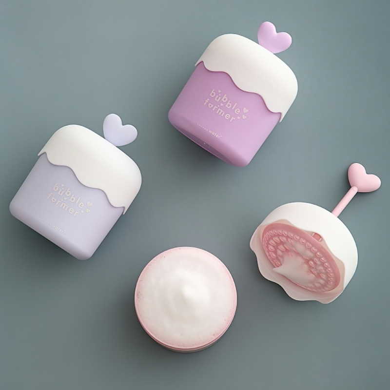 Cốc tạo bọt sữa rửa mặt bảo vệ da Bubble Former Cup,Thiết Kế Nhỏ Gọn Dễ Thương-MCKES