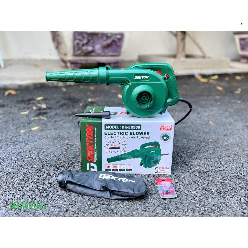 MÁY THỔI BỤI VÀ HÚT BỤI 900W CHÍNH HÃNG DEKTON DK-EB900 ĐL HIMOKI