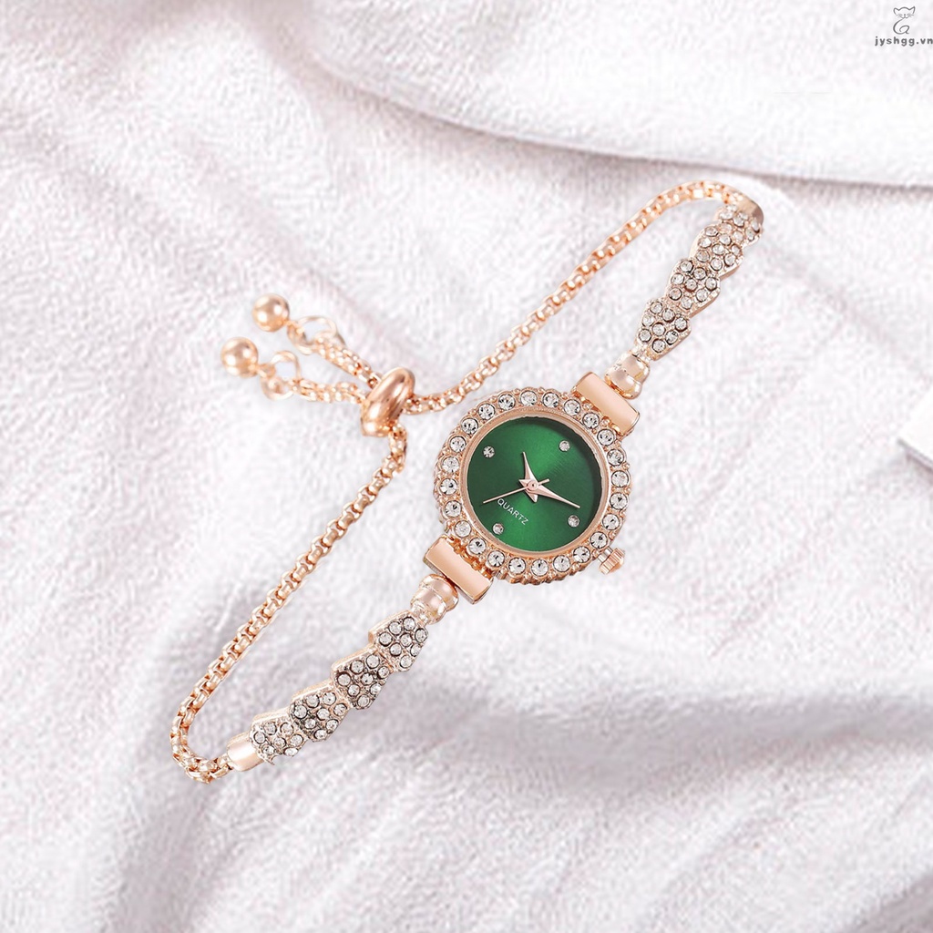 Đồng Hồ ĐíNh Đá LấP LáNh Sang TrọNg Cho Nữ