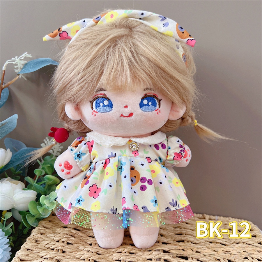 Đây là quần áo Búp Bê Vải cotton 20cm Phong Cách lolita Dễ Thương