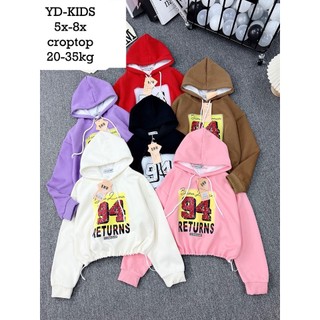 SIZE ĐẠI 20-35KG: Áo croptop 94 siêu cá tính cho bé gái - AC94
