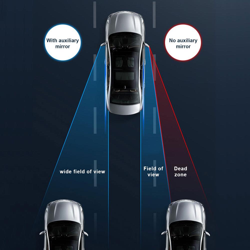 Gương Chiếu Hậu Xoay 360 Độ Hỗ Trợ Soi Điểm Mù r9j1 Chuyên Dụng Cho Xe Hơi / Xe Máy