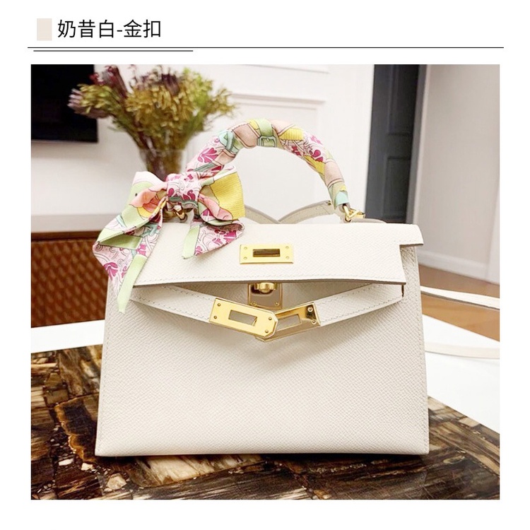 Túi Đeo Chéo Da Bò Hình Vuông Cỡ Nhỏ Thời Trang Cho Nữ