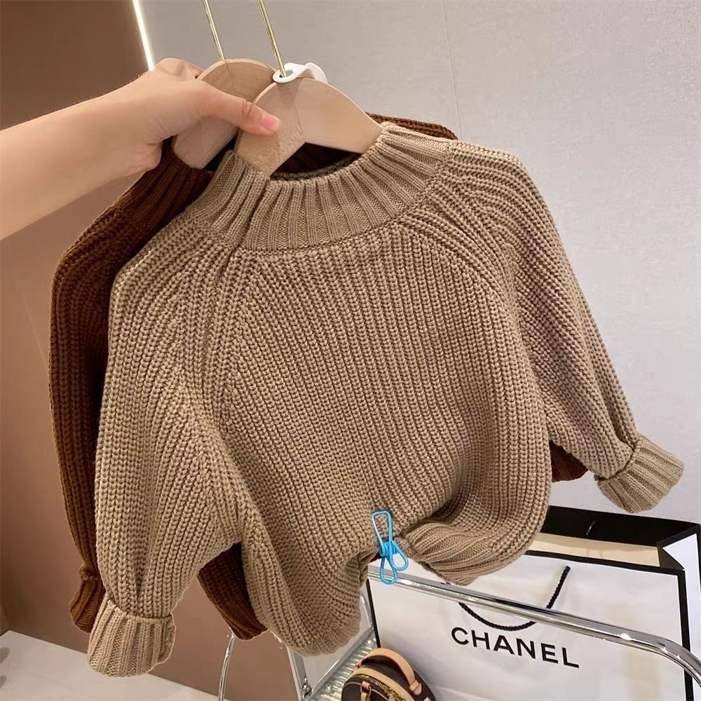 Áo sweater Thiết Kế Mới Dày Dặn Thời Trang Mùa Thu Đông Theo Phong Cách Hàn Quốc Dành Cho Bé Trai