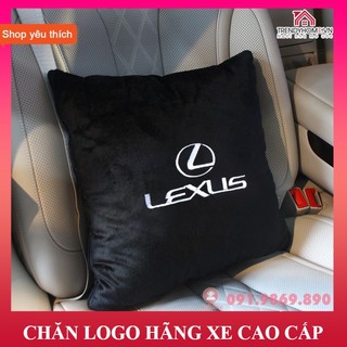 📍 Chăn ô tô kiêm gối gấp gọn logo Lexus | Sản phẩm chăn và gối 2 in 1