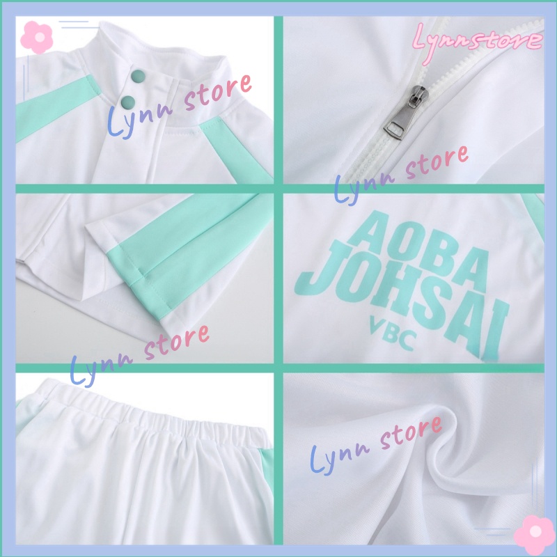 Haikyu haikyuu!! Bộ Đồng Phục Áo Khoác Hóa Trang Đội Bóng Chuyền oikawa tooru