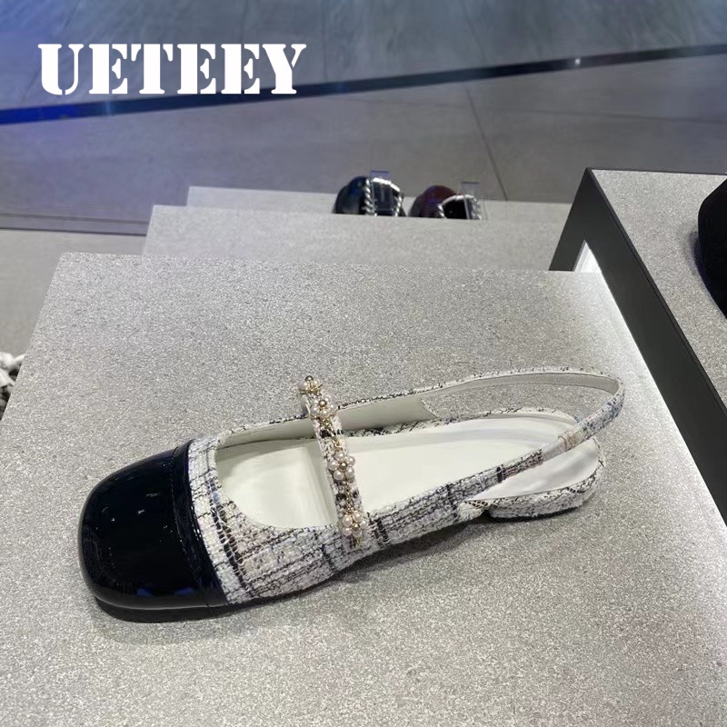 UETEEY giày búp bê Mary Jane Lolita Đế da mềm đế êm thời trang B94F0NT 41Z231008