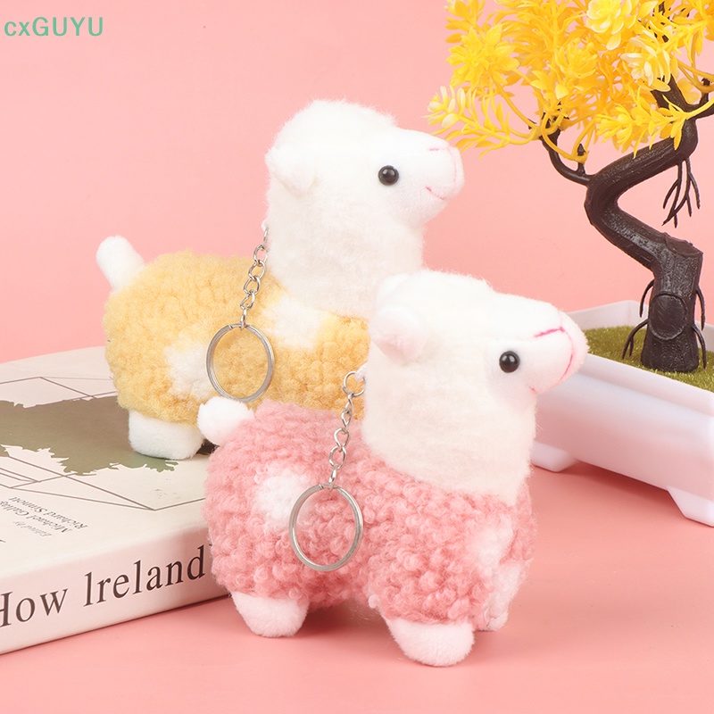 1 Thú Nhồi Bông Hình Lạc Đà alpaca Dễ Thương