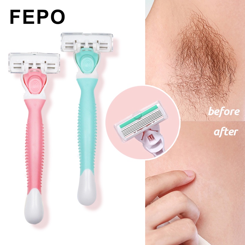 FEPO Bộ Dao Cạo Lông Cơ Thể An Toàn Cho Nữ