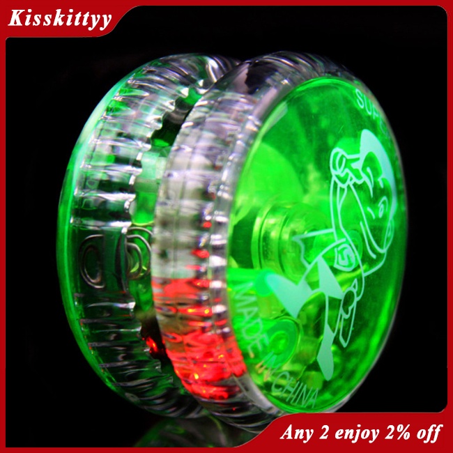 Nụ Hôn Đèn led Phát Sáng Đồ Chơi yo-yo Quà Tặng Sinh Nhật Lễ Hội Cho Trẻ Em