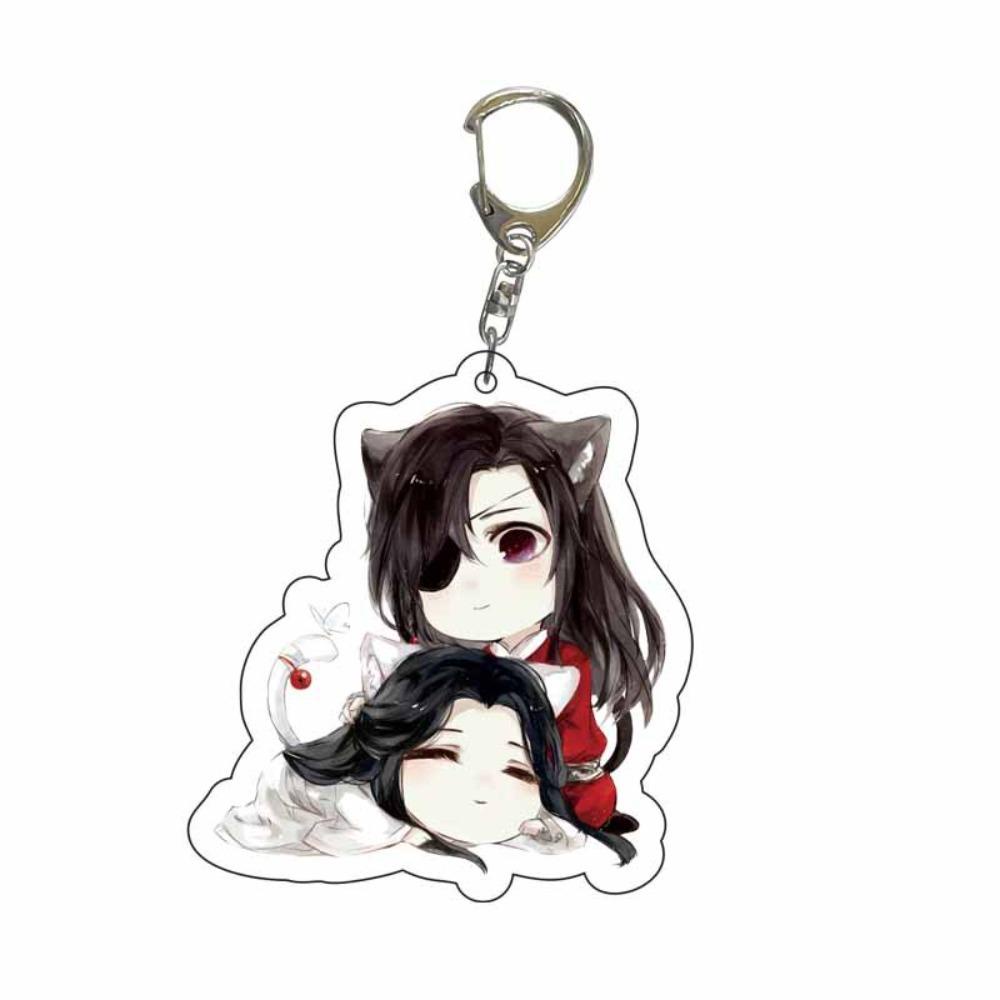 Mmluck xie lian hua cheng Móc Khóa Bằng acrylic In Hoạt Hình mo dao zu shi tian ci fu