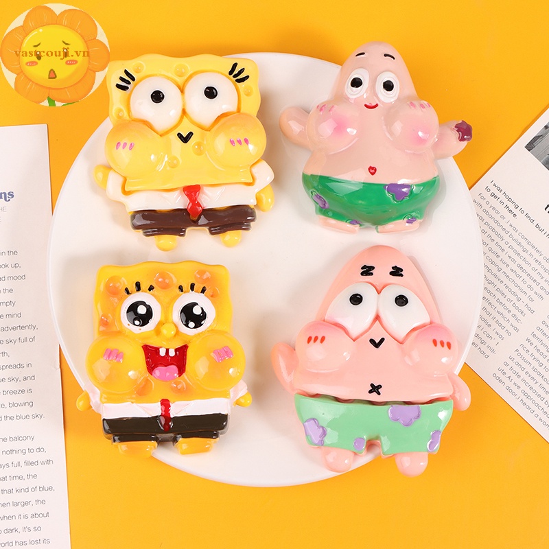 Vastji 1 Búp Bê spongebob squarepants Màn Hình Hiển Thị Trang Trí Nội Thất Xe Hơi vn