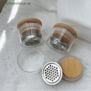 Cốc thủy tinh pha lê dạng lỏng pha lê kèm vỏ inox