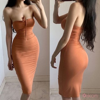 Đầm không tay dáng ôm Màu Sắc Thanh Lịch