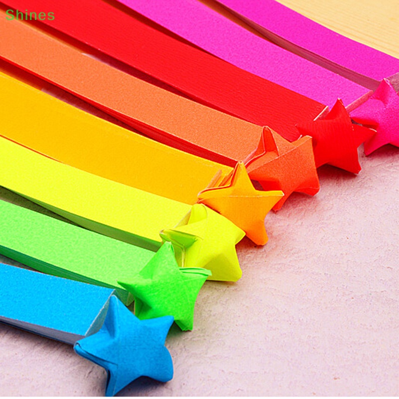 Giấy Gấp Sao origami Nhiều Màu Sắc vn