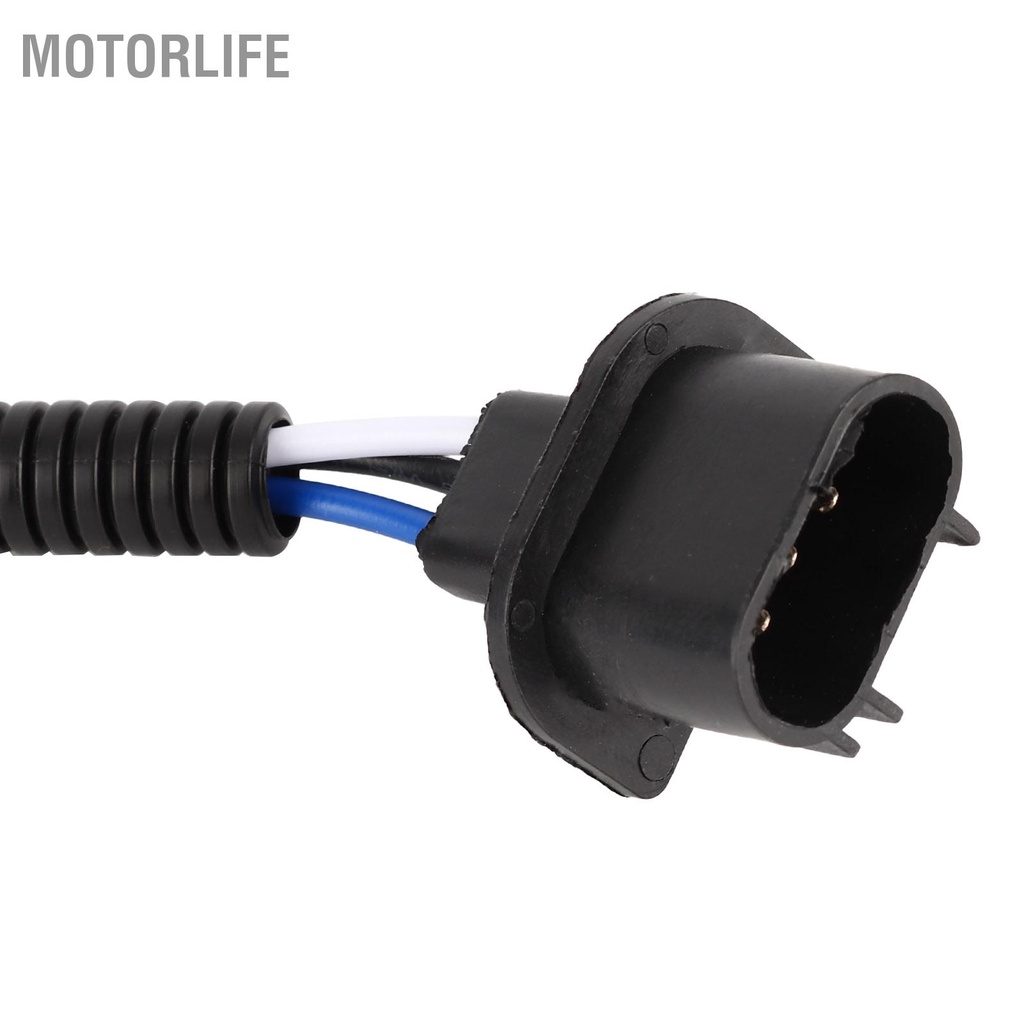 Motorlife Đèn pha xe máy LED 5 75in 20000LM Độ sáng cao IP67 Chống nước với cáp chuyển đổi H4-H13