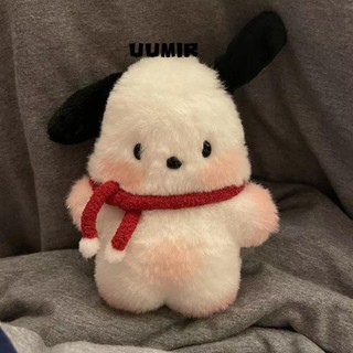 UUMIR Móc Chìa Khóa Hình Chú Chó Bông pochacco diy Dễ Thương