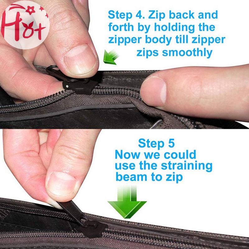 Jr Set 6 Dây Khóa Kéo Thay Thế Tiện Dụng